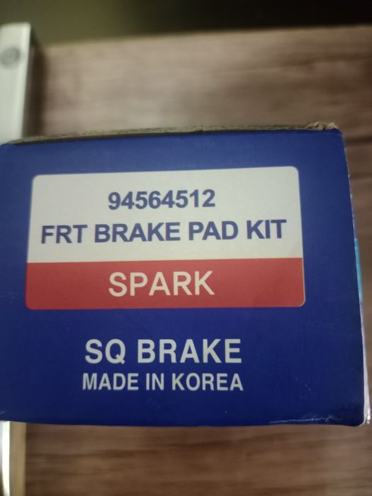 Колодки на спарк новый