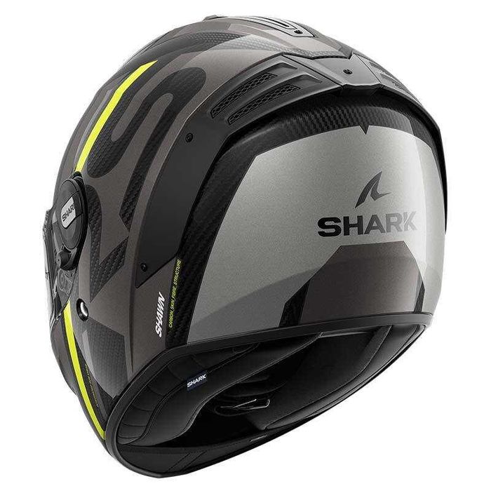 Мото Каска SHARK Spartan RS CARBON SHAWN Gloss Fluo/Gray,очила