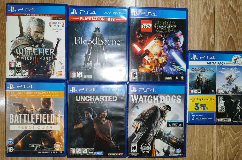 Игры для ps4 watch dogs,uncharted, battlefield,god of war,Bloodborne,