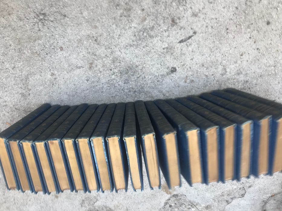 19 тома от произведенията на сър Уолтър Скот