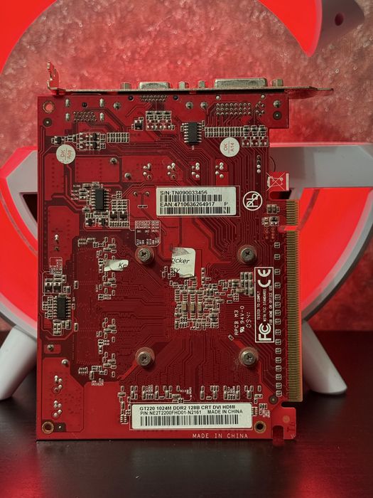 Видеокарта Palit GeForce GT 220 1GB DDR2
