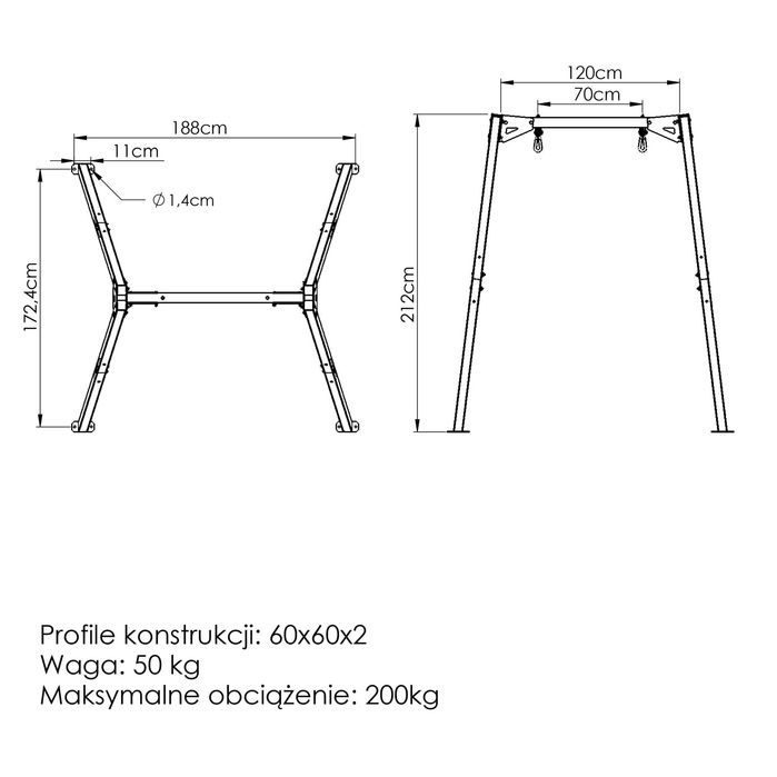 Класическа единична люлка