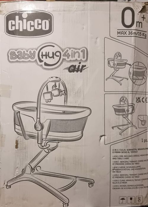 Pat chicco baby hug 4 in 1 air accesorizat