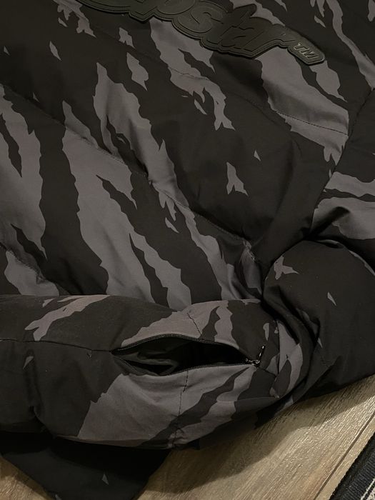 Яке Trapstar Hyperdrive Technical Puffer Grey Camo