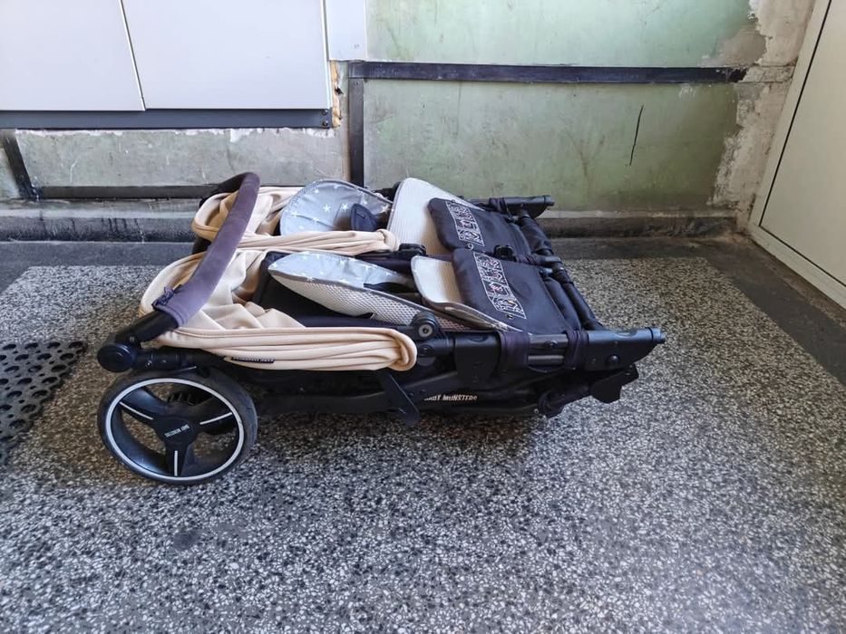 Детска количка за близнаци Easy Twin 3