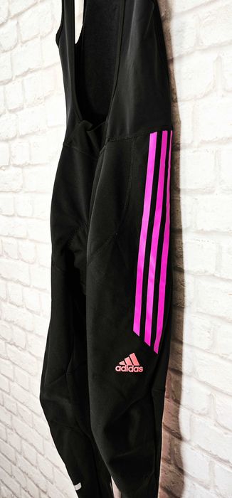 Adidas Дамски гащеризон bib tights за велосипед / колело размер XS  НОВО