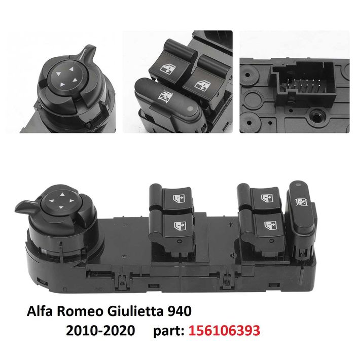 Панел бутони ел.стъкла Alfa Romeo Giulietta , Mito 2008‑2021