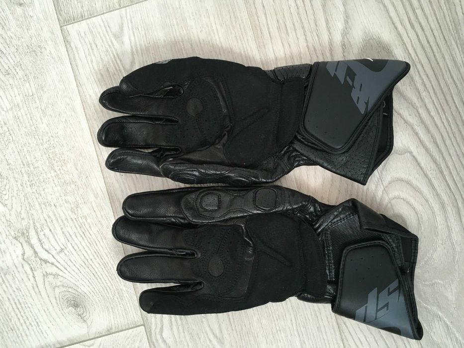 Кожени мото ркавици с мотор ALPINESTARS SP-8 V3 AIR BLACK