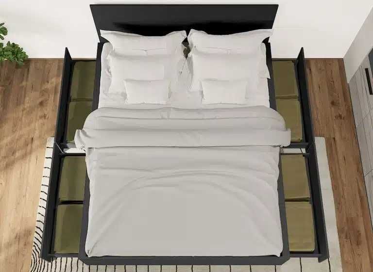 Set Mobila Dormitor Gri Noce C15 - Transport Gratuit in 4-10 zile