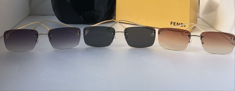 Дамски слънчеви очила правоъгълни 3 цвята кафяви черни сини