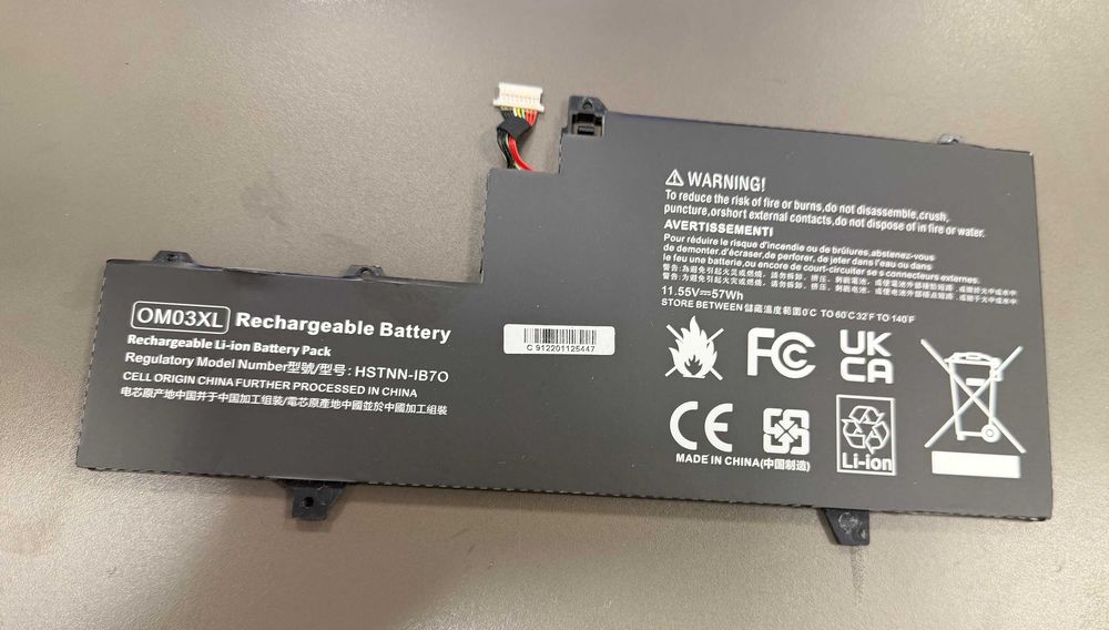 Baterie laptop HP OM03XL (HP EliteBook X360 1030 G2 / HSTNN-IB7O)