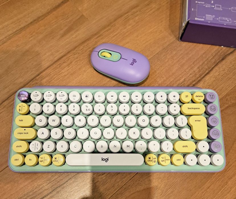 Tastatura si mouse Logiteck pop