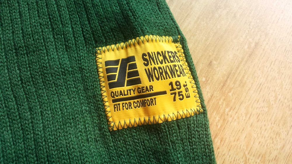 Snickers 2905 1/2 Zip WOOL Sweater размер M пуловер 100% Вълна - 2412
