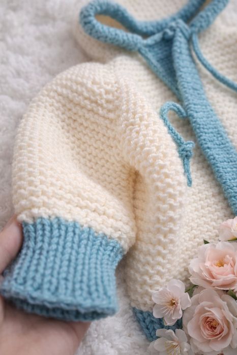 Детский вязанный комплект