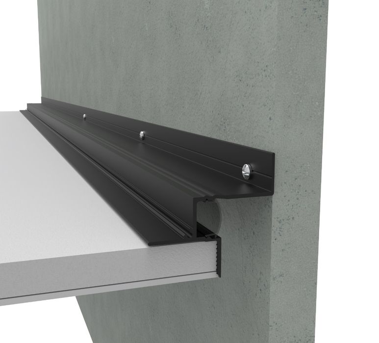 Теневой алюминий профиль (гипсокартон)