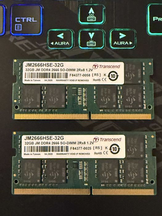 64GB DDR4 Ram 2666MHz/Рам Памет За Лаптоп