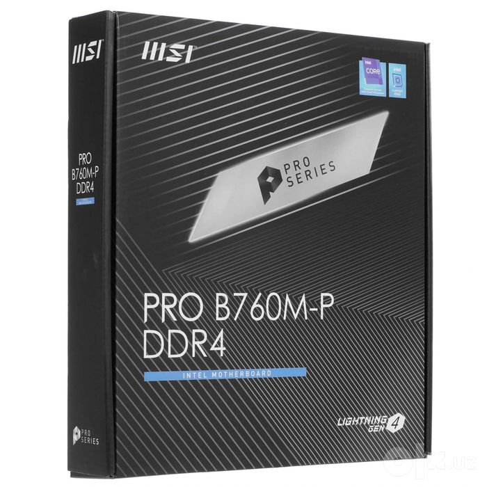 - Материнская плата MSI PRO B760M-P DDR4