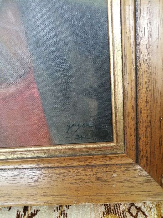 Tablou semnat goya - ulei pe panza, superb