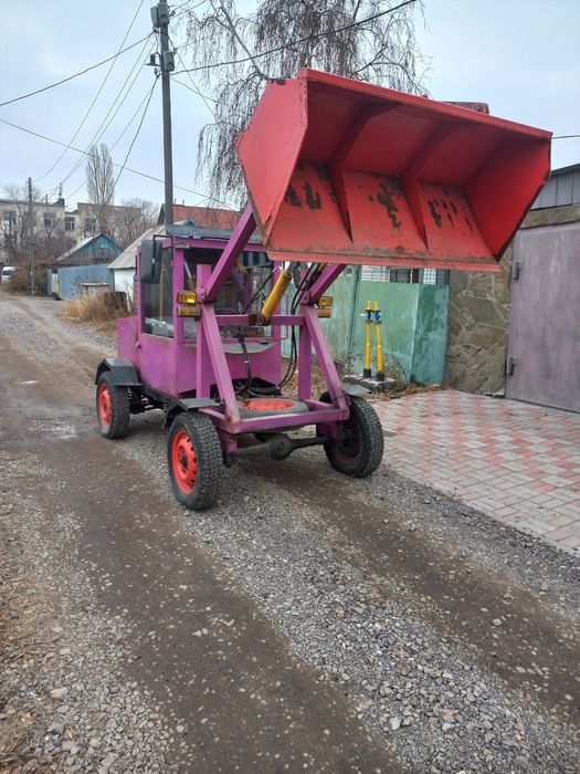 Самодельный погрузчик