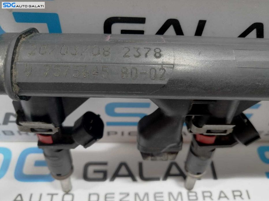 Rampa Presiune cu Injectoare Peugeot 308 1.6 VTi 2007 - 2014 Cod V757564580-02 757564580 V757564580 V7528176-80 V7528176 [D0141]