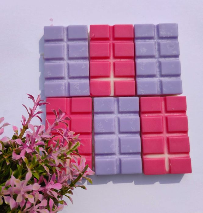 Ръчно изработени ароматни соеви блокчета от соев восък