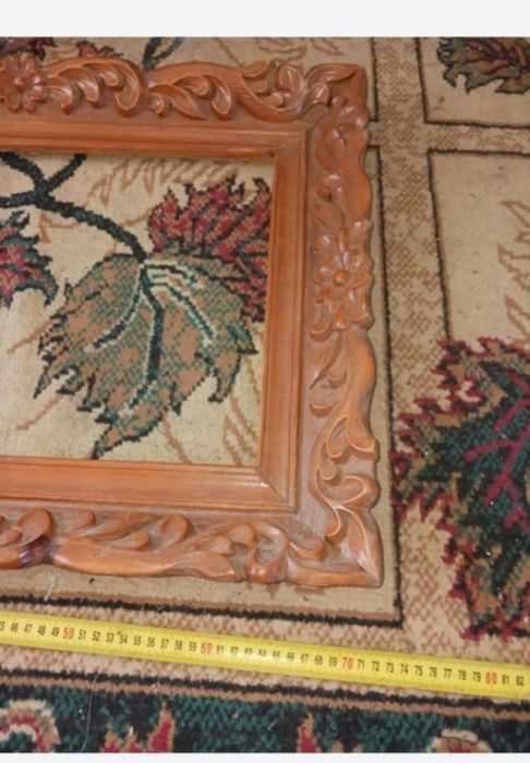 Rama tablou,sculptată