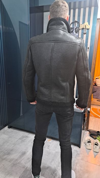 Geaca din blana de miel