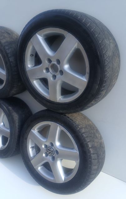 Set jante aliaj 17 Inch, 5 X 112  225/55 R17 Volkswagen VW Golf a 6-a
