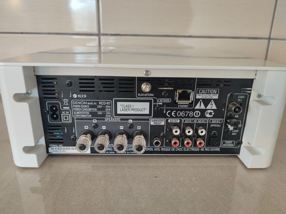 Sistem audio Denon RCD N7 cd receiver radio internet Napster USB iPod