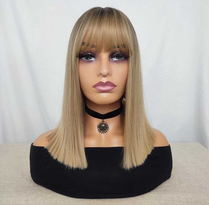 Женские парики удлиненное каре