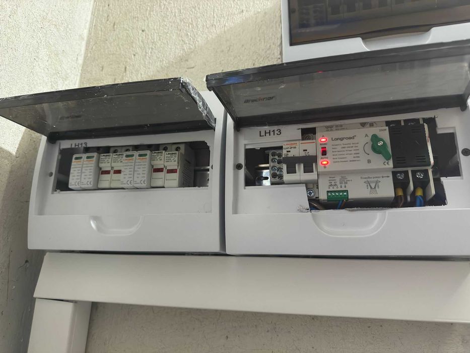 Sistem complet 10 kw hibrid Kit fotovoltaic cu acumulator 10.24 kw