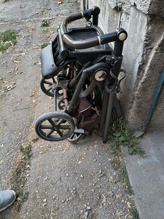 Peg Prego fiat 500 бебешка количка, с пълно легнало положение