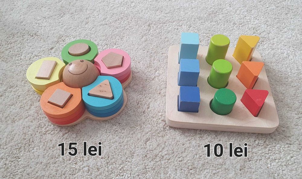 Puzzle si jucarii pentru copii mici