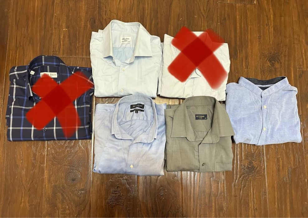 Мужские рубашки. Размер 52/54. Воротник 43/44