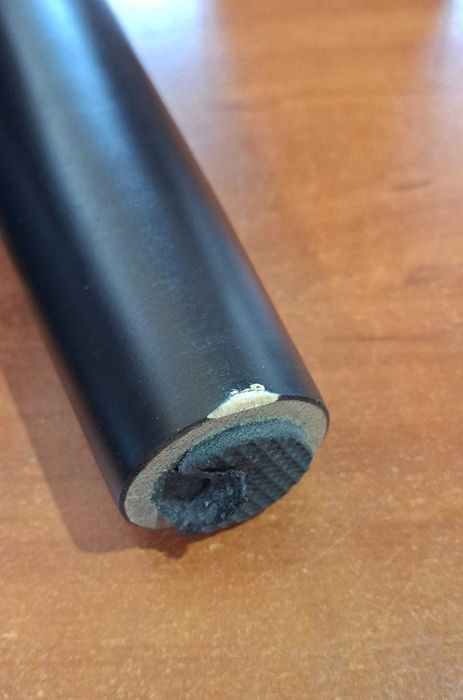 Set 4 picioare mobilier, din lemn masiv, 20 cm