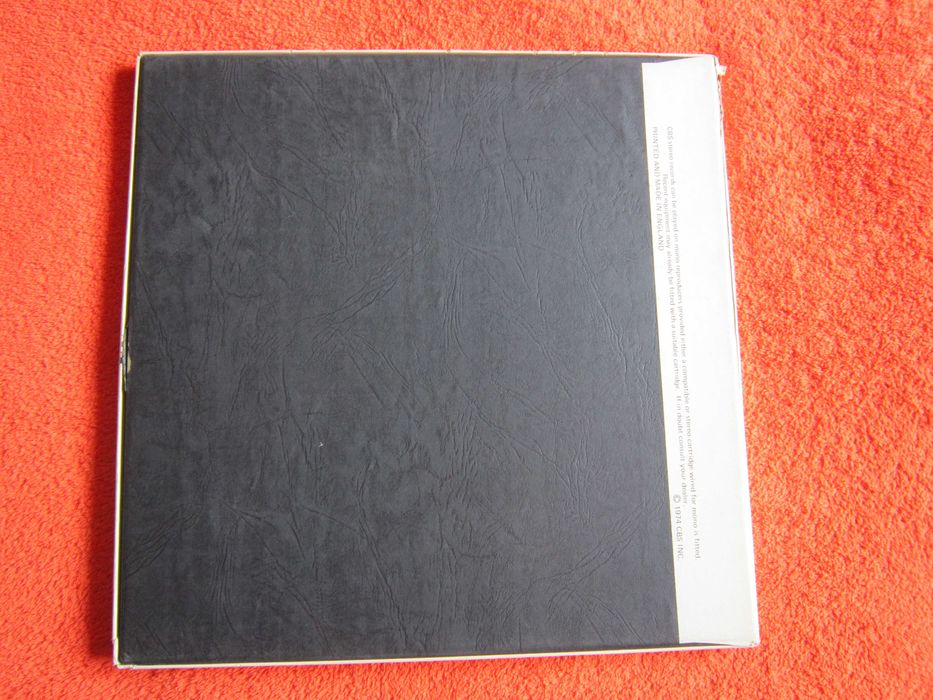 rar Charles Ives ‎5 Simfonii 4xLP Bernstein,Ormandy, Stokowski UK 1974