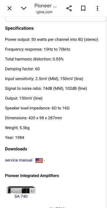 Pioneer SA-750 ,amplificator  made in Japan,ca nou.