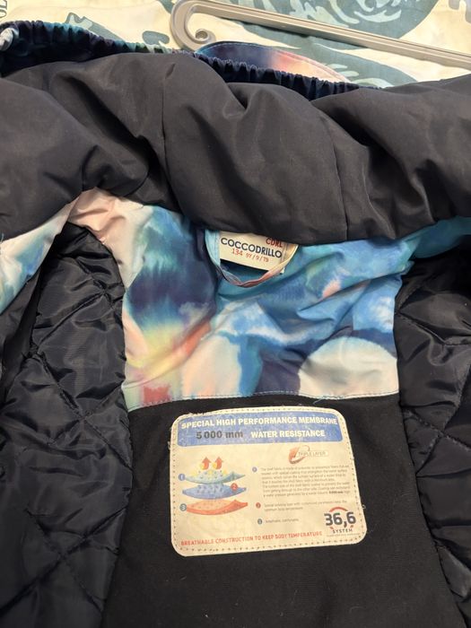 Geaca de iarna pentru fete Coccodrillo 9-10 ani, 134 cm, impermeabila