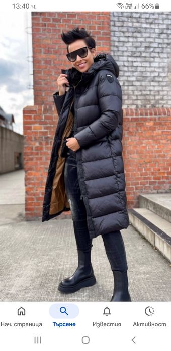 Blauer USA Womens Long Jacket Parka / - S ОРИГИНАЛ! Дамскo яке Парка!