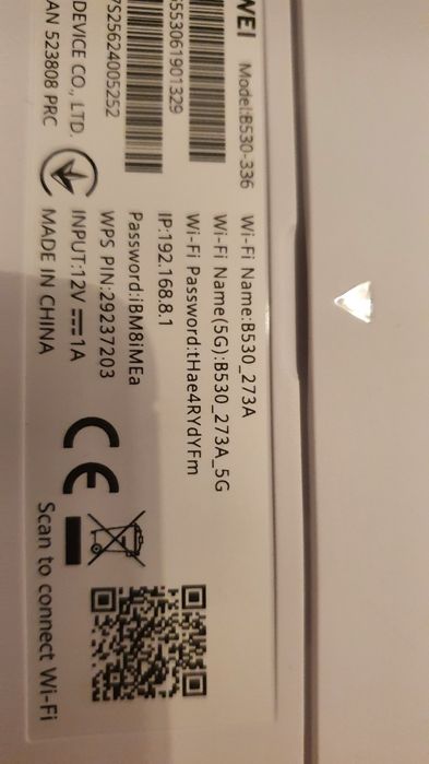 Huawei B530 4G+ Router Flybox NOU NECODAT Garantie Curier OLX