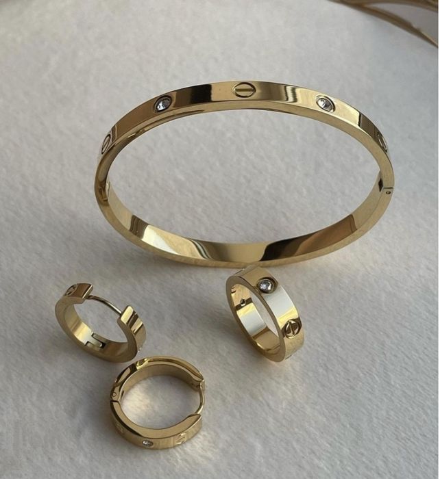 Набор бижутерии Cartier