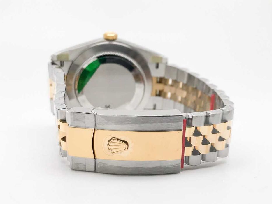 Rolex Datejust 41mm Жълто Злато / Сив Циферблат / Jubilee / Автоматичен – реални снимки