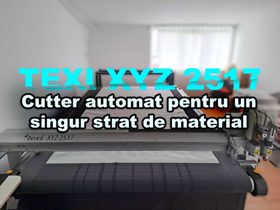 TEXI XYZ 2517 - Cutter intr-un singur strat de material, latime 170 cm