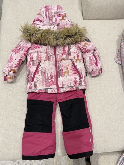 Детский зимний комбинезон для девочки