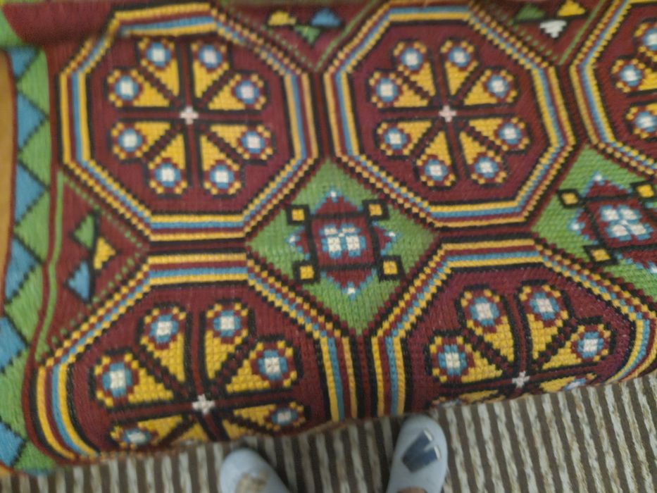 Ръчно плетена кувертюра, покривало