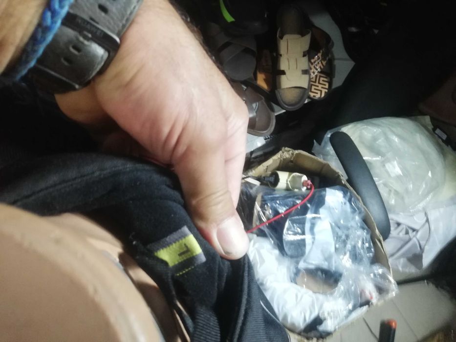 Мото екип от плат мъжки