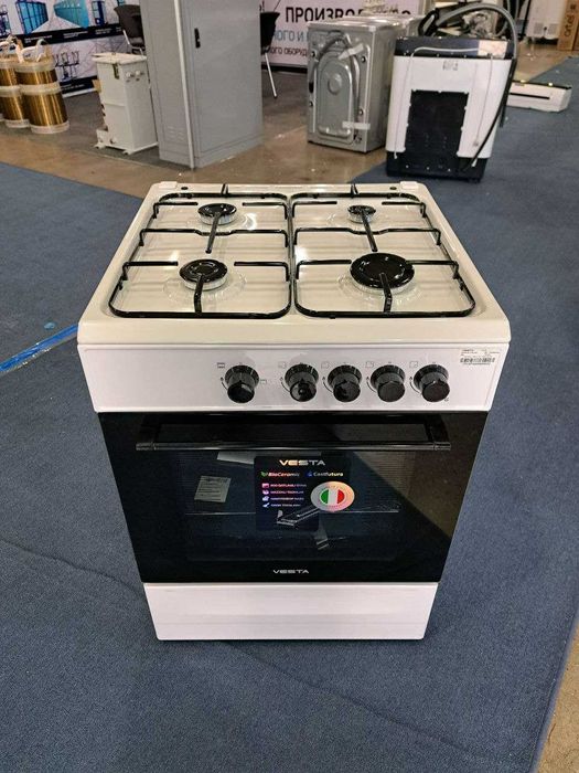 Газовая плита ОПТОМ Vesta G с Газ Контроль  в духовке 5 лет гарантии
