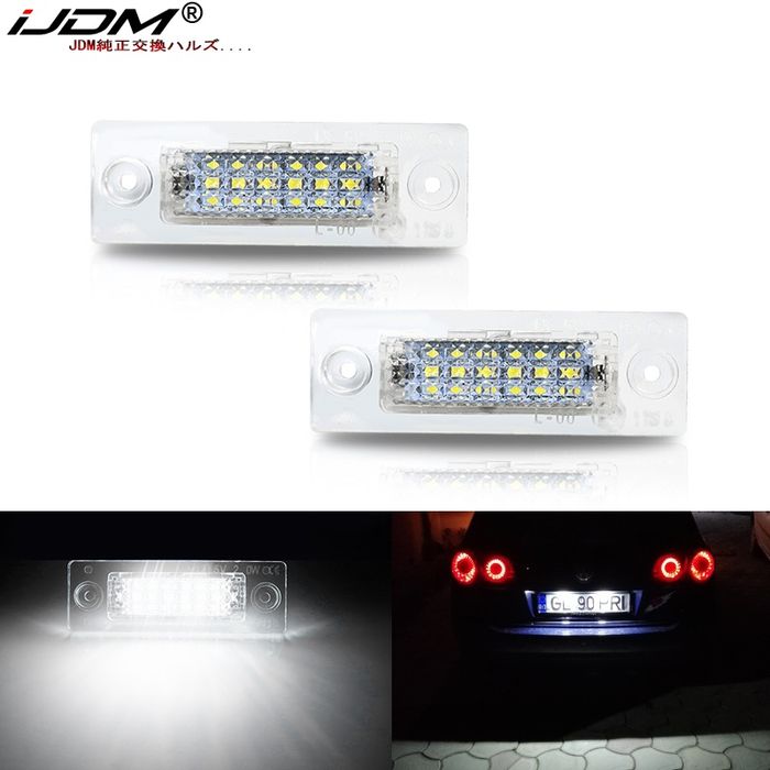 Lampi LED numar inmatriculare VW Passat breck Golf 5 plus Touran Caddy