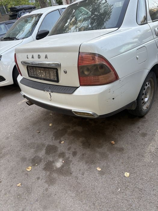 Бампер задний приора 2