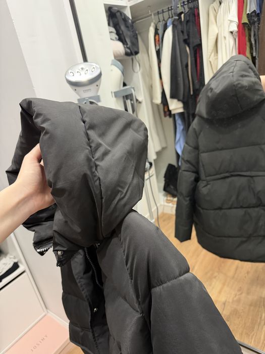 куртка зимняя черная